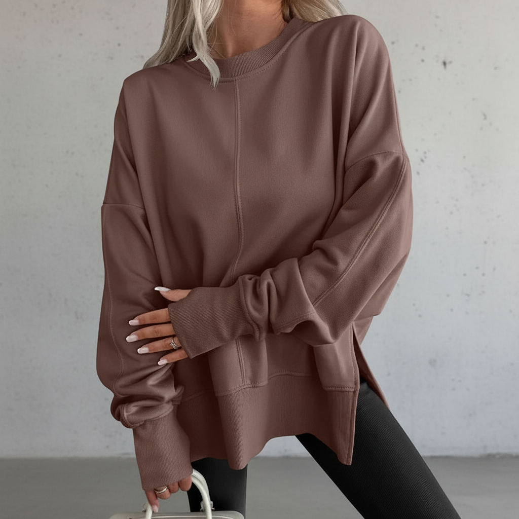 Karen™ | Gezellig oversized essentieel sweatshirt
