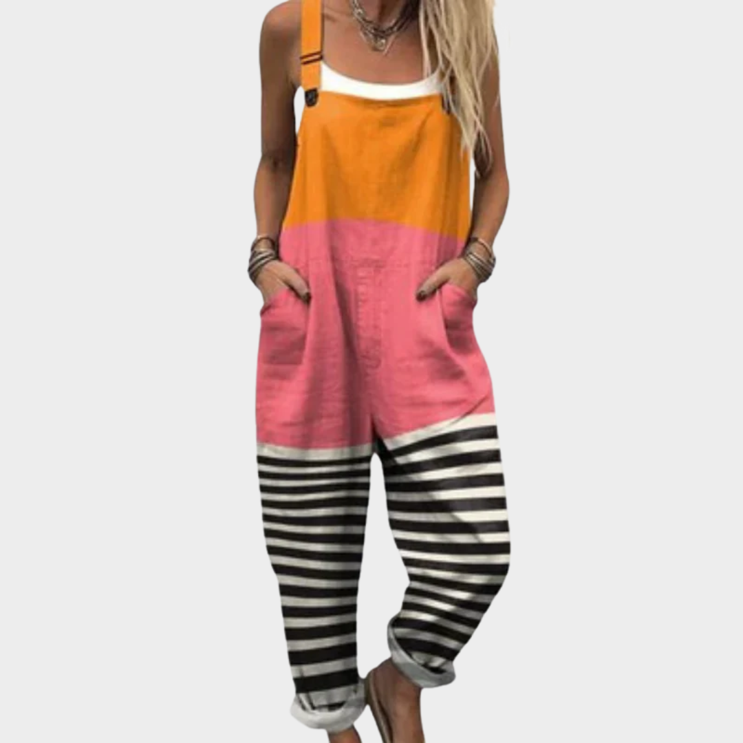 Printed, comfortable overalls