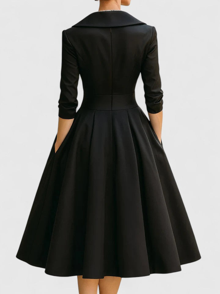 Linnea™ | Elegante midi-jurk
