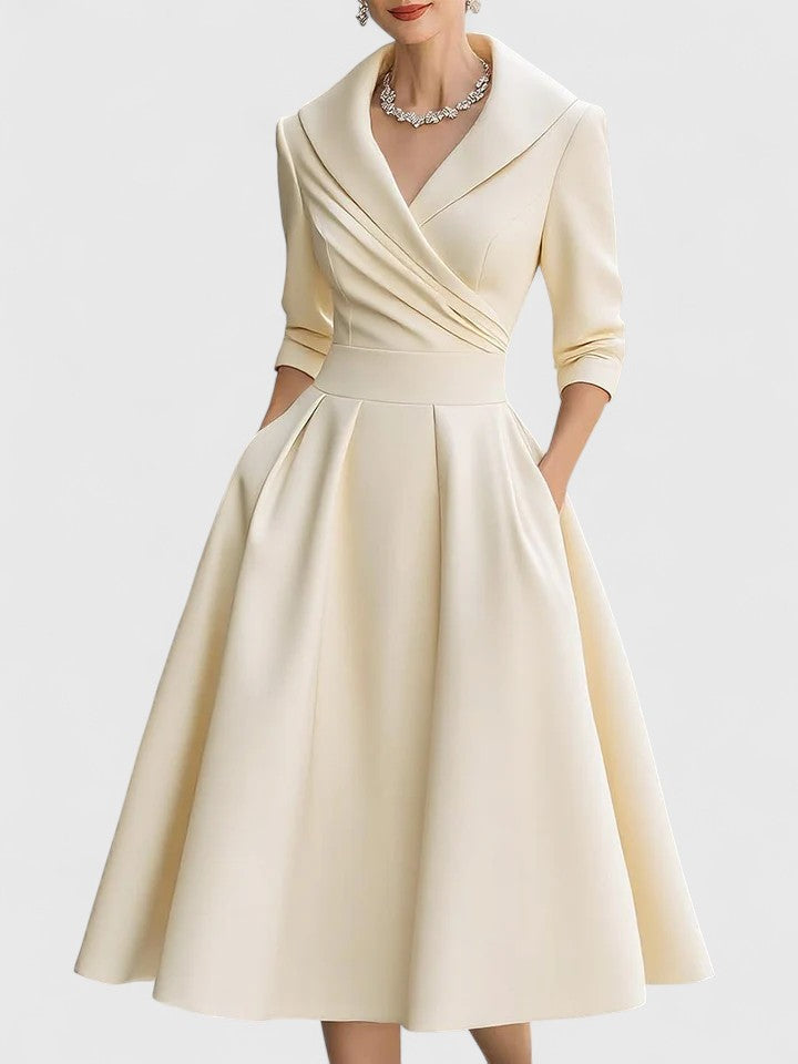 Linnea™ | Elegante midi-jurk