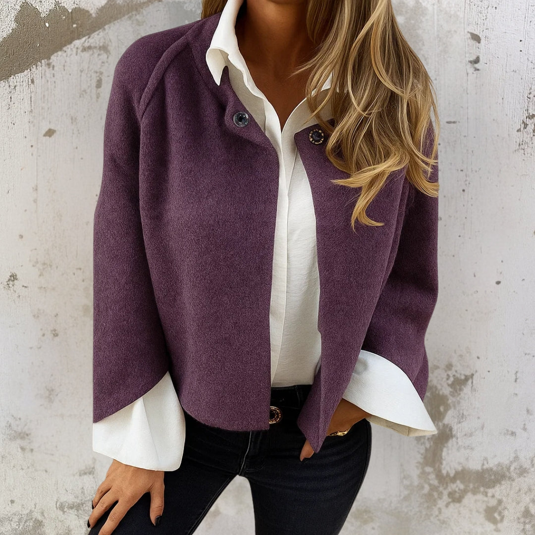 Emily™ | Elegant warm short jacket