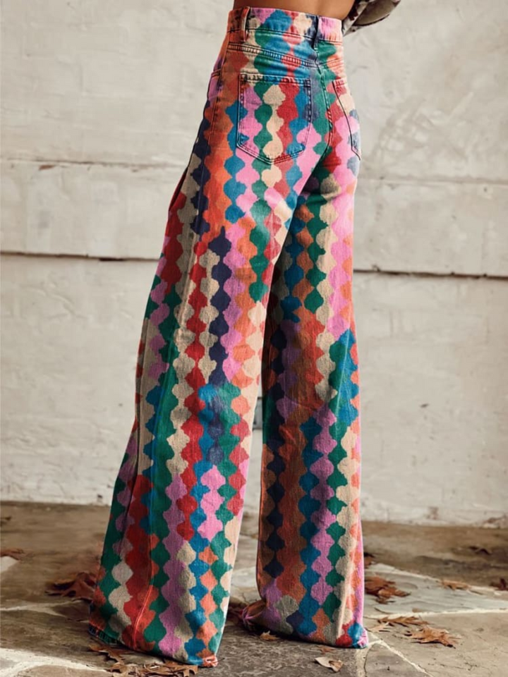 Matilda | Vintage Wide Leg Pants (Plus Size Available)