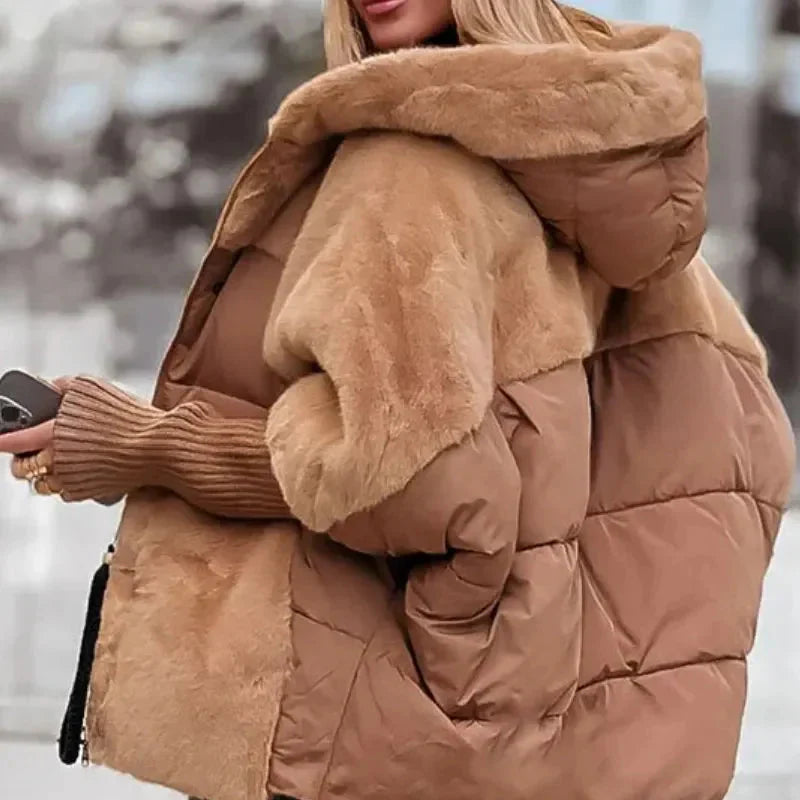 Deborah™ | Patchwork winterjas