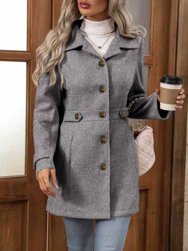 Erin™ | Elegante wollen jas