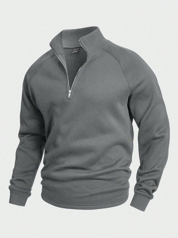 Kevin | Elegant Zip Sweater