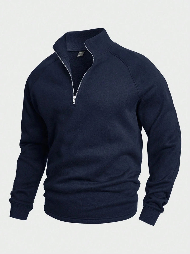 Kevin | Elegant Zip Sweater