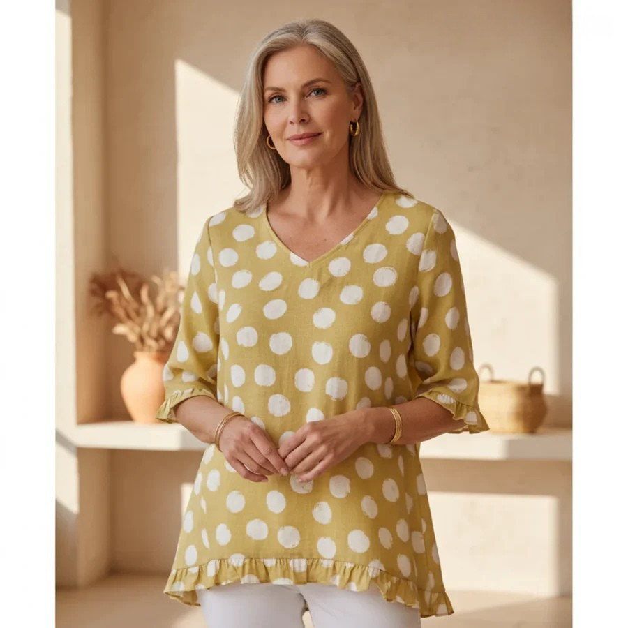 Bloomie | Stylish V-Neck Blouse