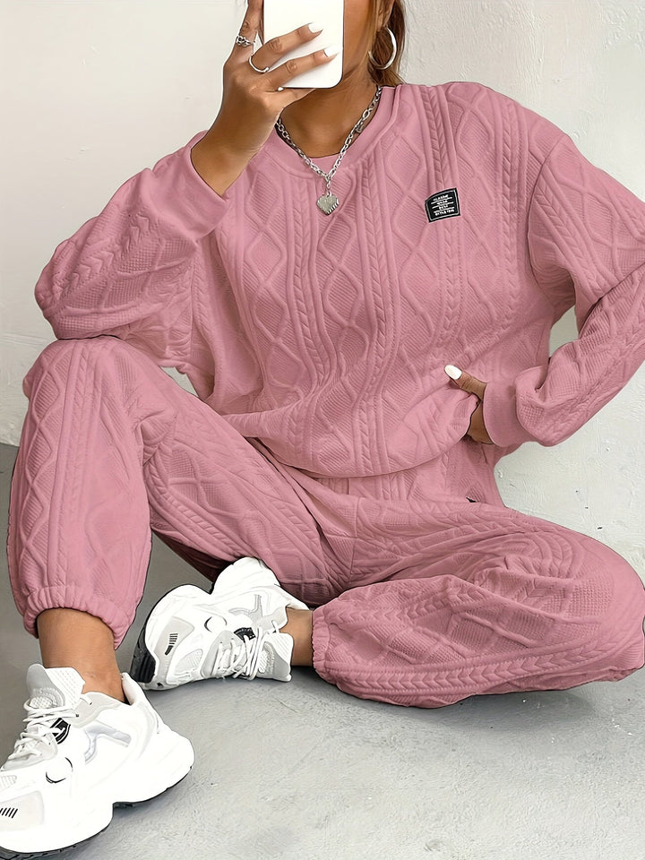 Fianna | Cable Knit Lounge Set