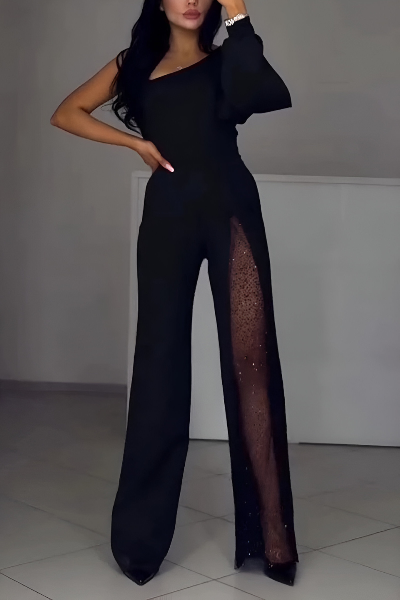 Roxanne™ | Moderne jumpsuit met wijde pijpen