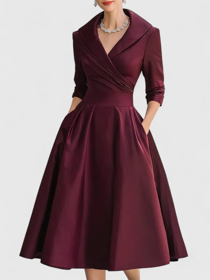 Linnea™ | Elegante midi-jurk