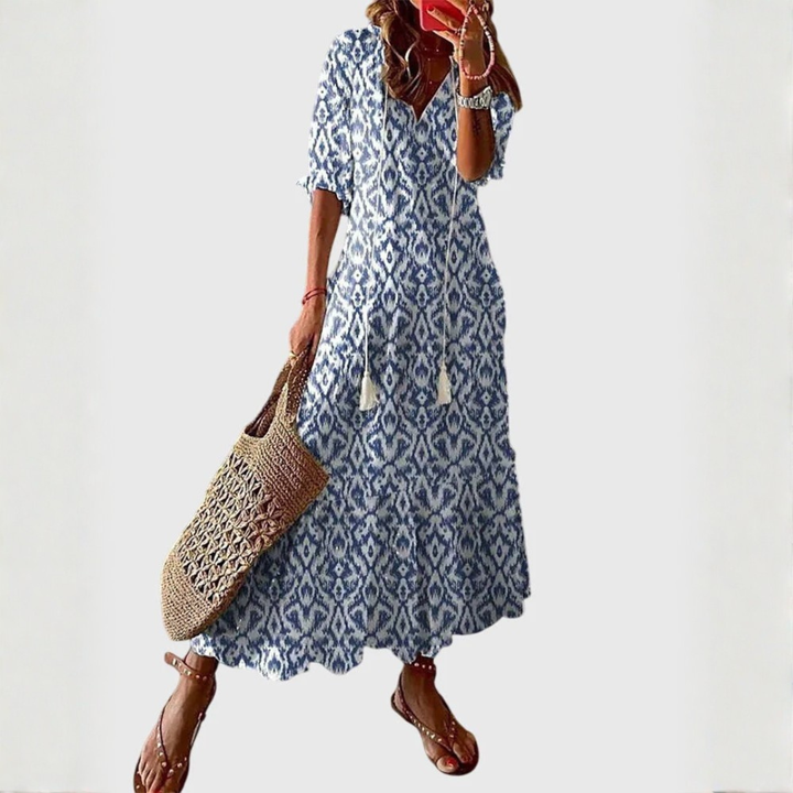Amalia™ | Boho Vintage Summer Dress