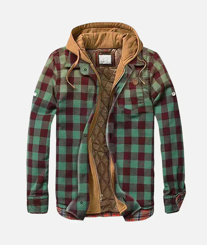 Ralph | Elegant Patchwork Plaid Jacket