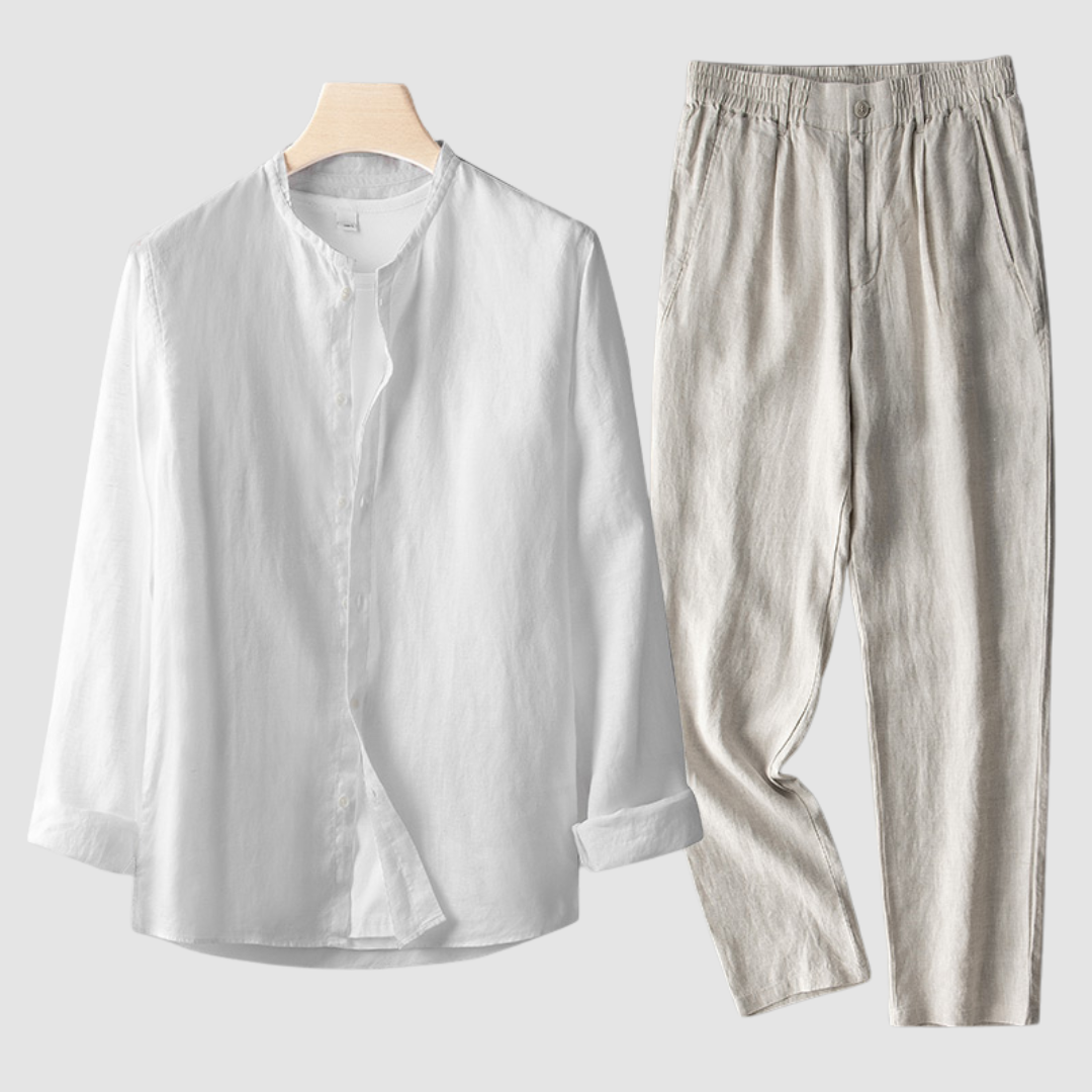 Larkin | Linen Comfort Set