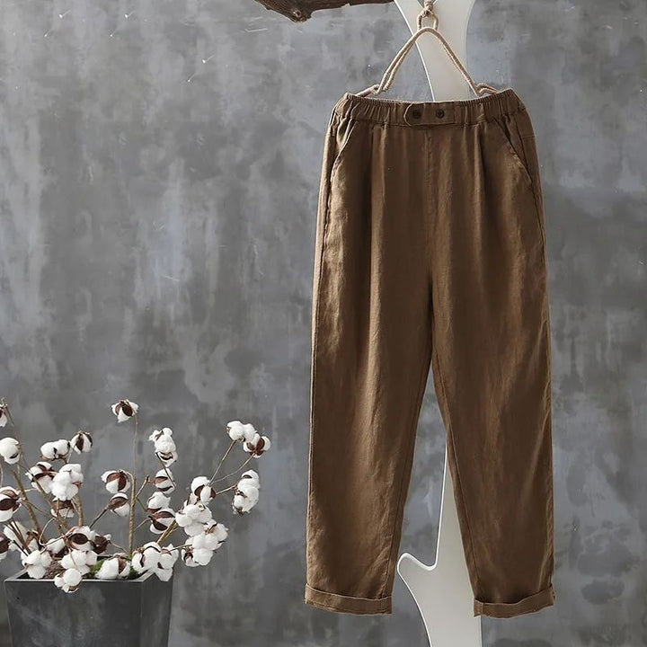 Rose | Classic Linen Pants