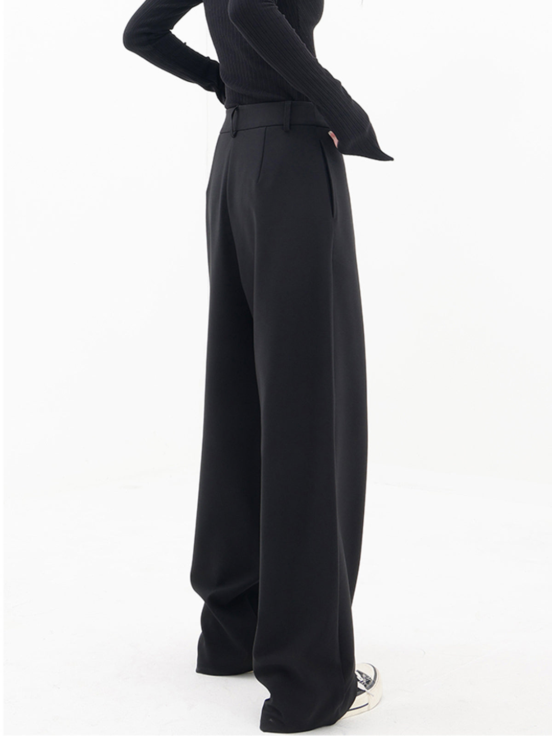 Abbie | High-Waisted Wide-Leg Trousers