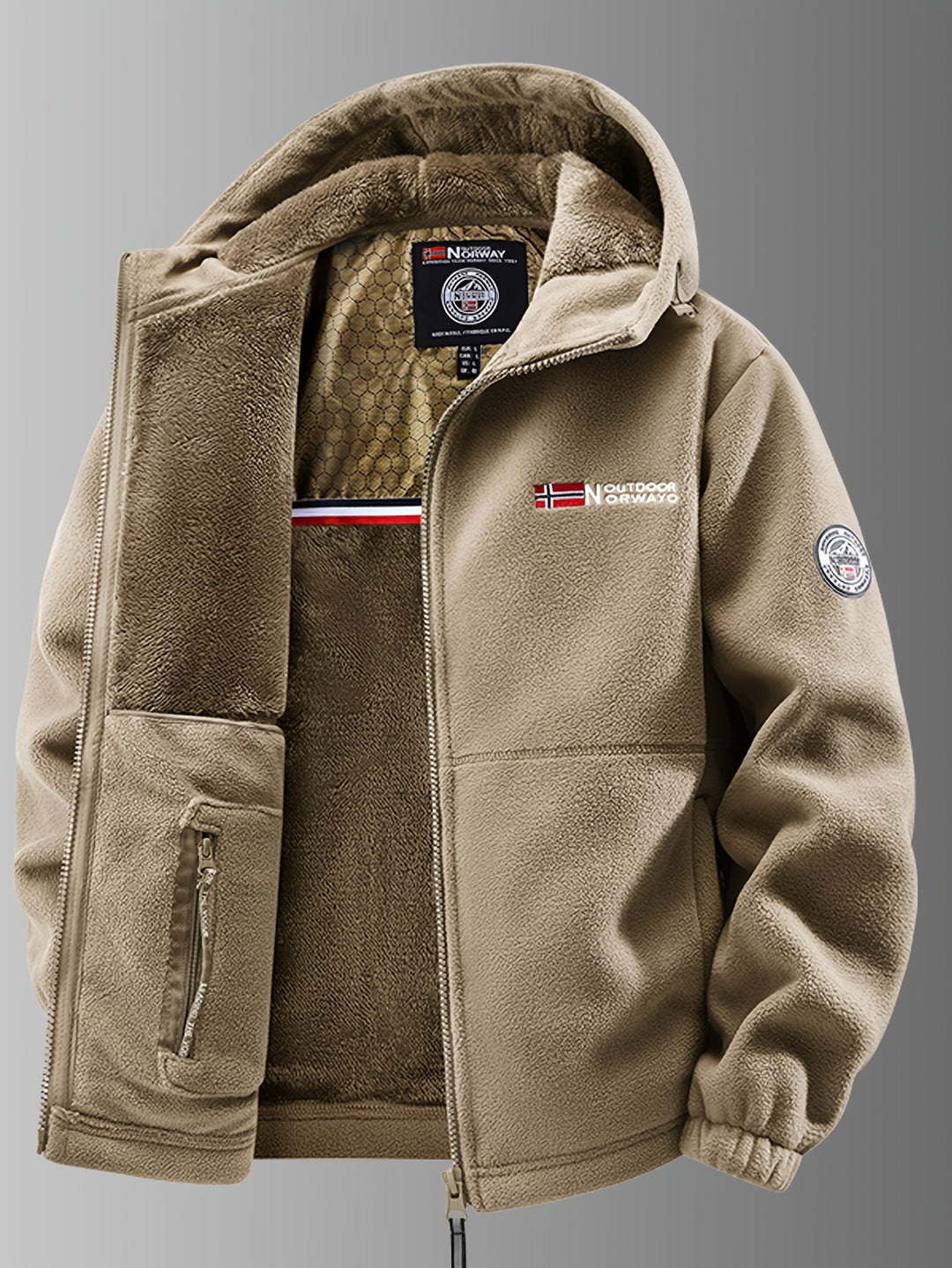Norvik | Thermal Fleece Winter Jacket