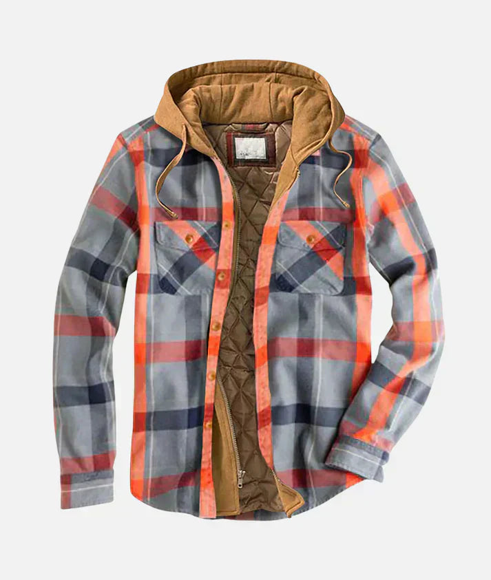 Ralph | Elegant Patchwork Plaid Jacket