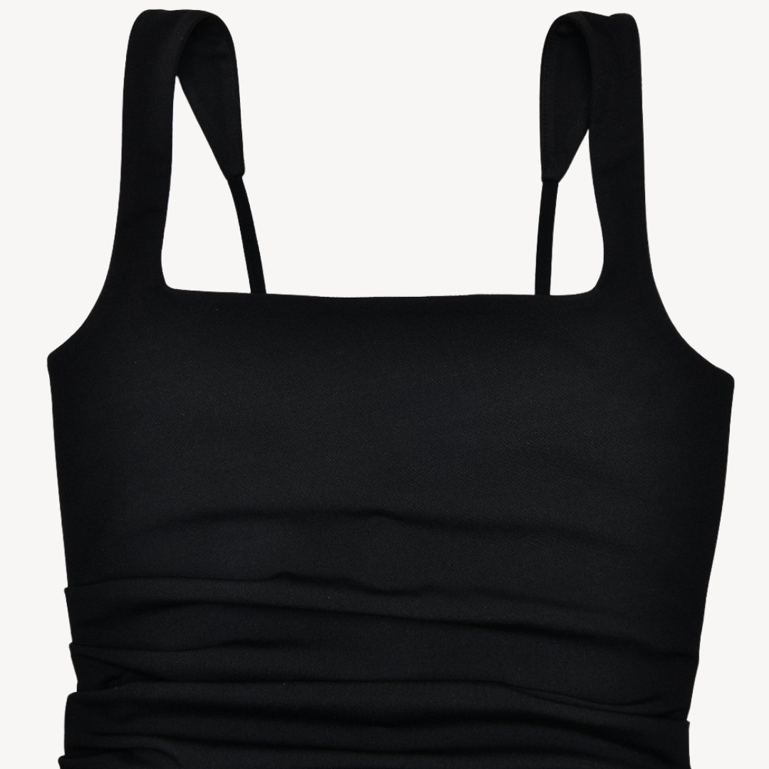 Scarlett | Sculpted Square-Neck Evening Gown