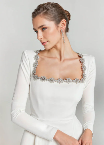 Ashlyn™ | Fluwelen minijurk