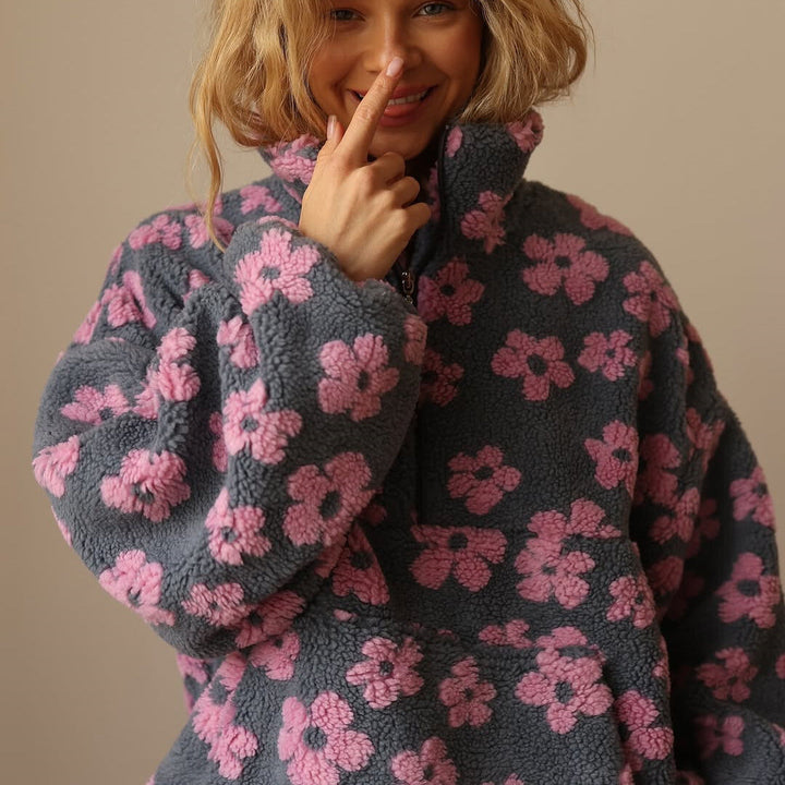 Emma™ | Trui met bloemenprint