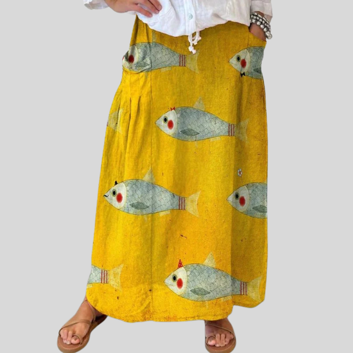 Avery | Breeze Linen Skirt