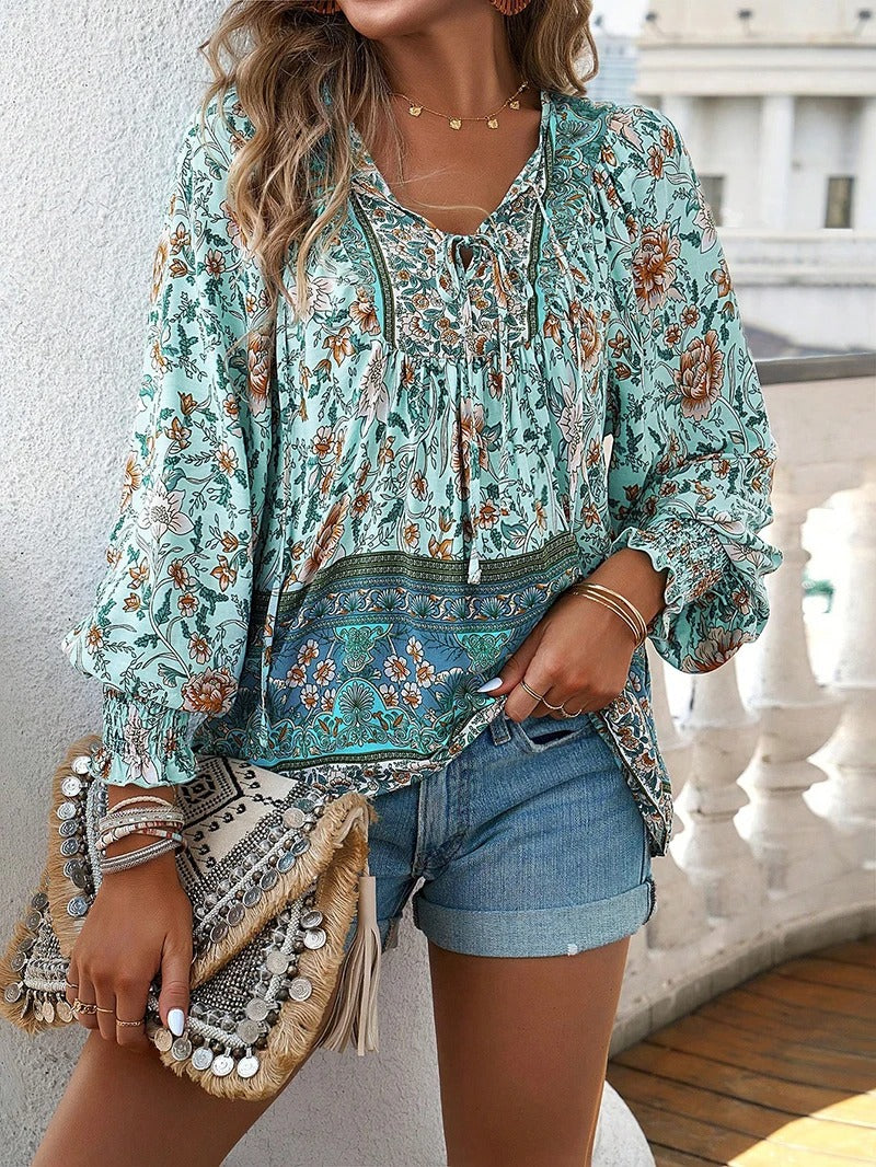 Luma | Summer Floral Top