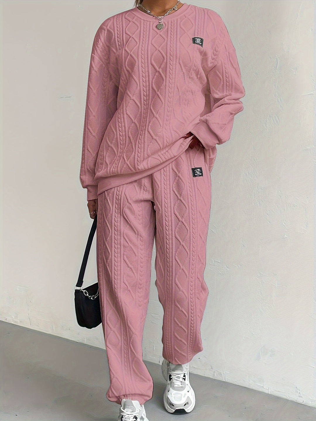 Fianna | Cable Knit Lounge Set
