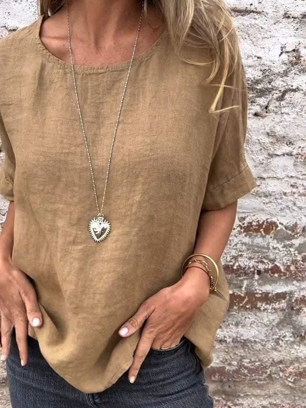Rhea | Minimalist Relaxed Top