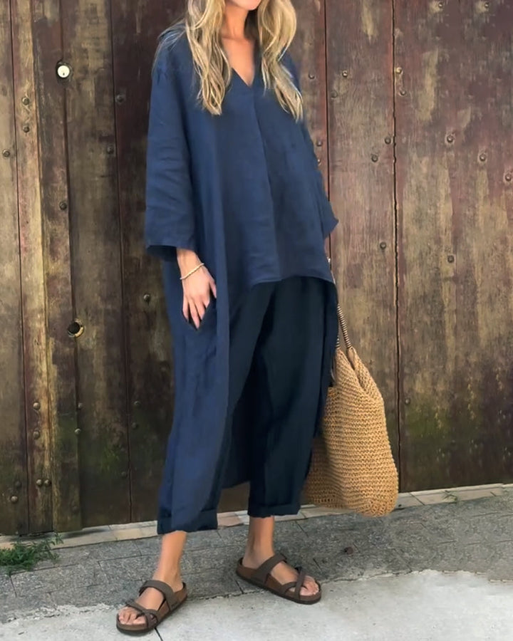 VAELORA | DRAPED ELEGANCE SET