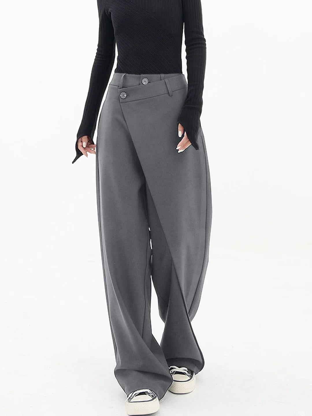 Abbie | High-Waisted Wide-Leg Trousers