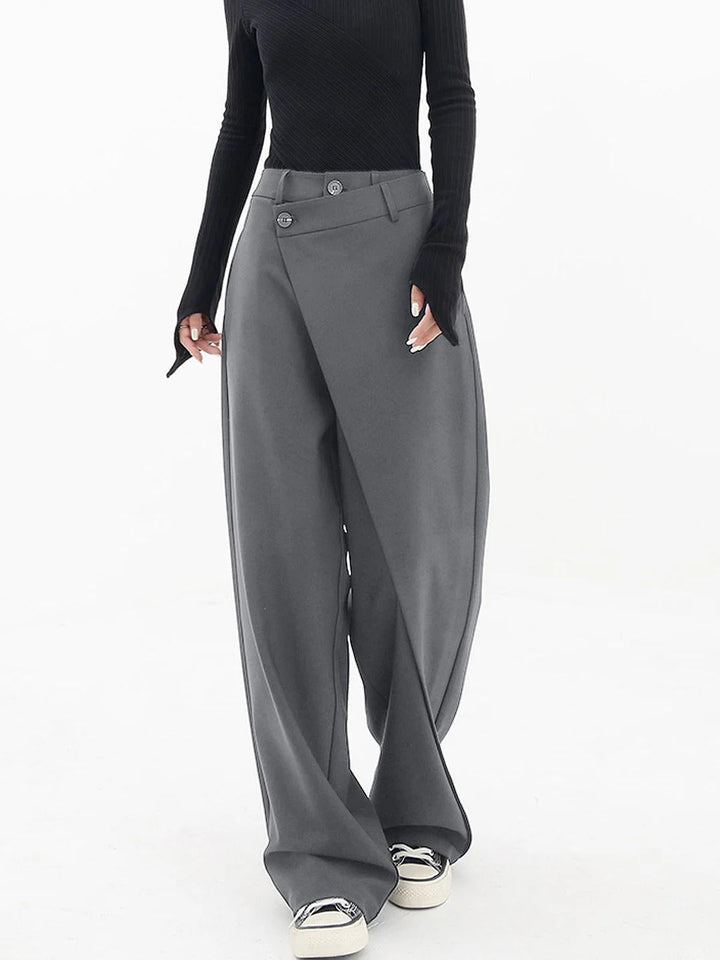 Abbie | High-Waisted Wide-Leg Trousers
