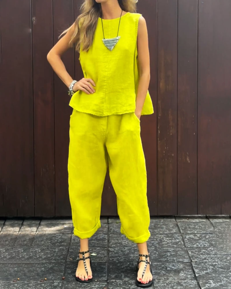 ZENNETH | CASUAL TWO-PIECE SET
