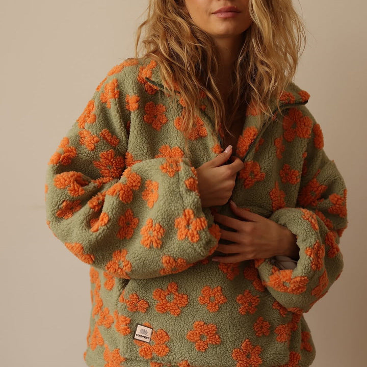 Emma™ | Trui met bloemenprint