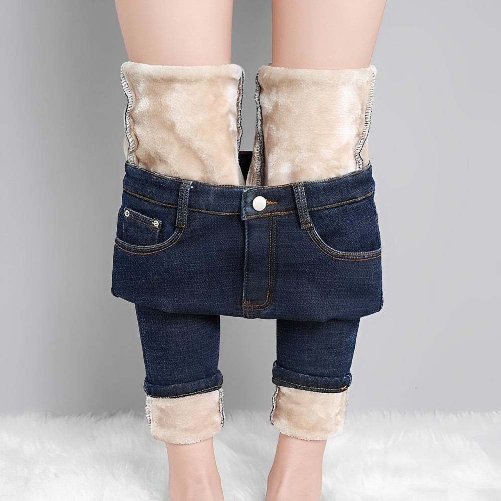 Alannah | Warm Fleece-Lined Winter Jeans