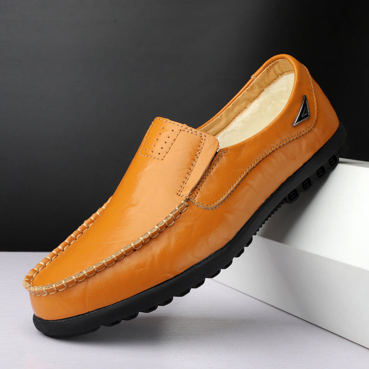 Giovanni | Italian Leather Lug Sole Loafers