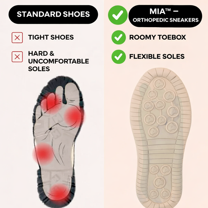 MIA | ORTHOPEDIC SNEAKERS FOR PAIN-FREE COMFORT