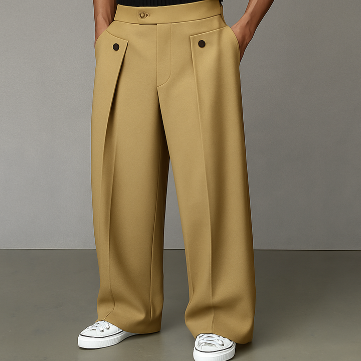 Damien | Dress trousers with pleats