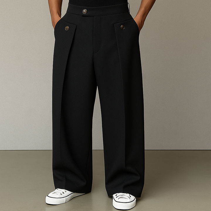 Damien | Dress trousers with pleats