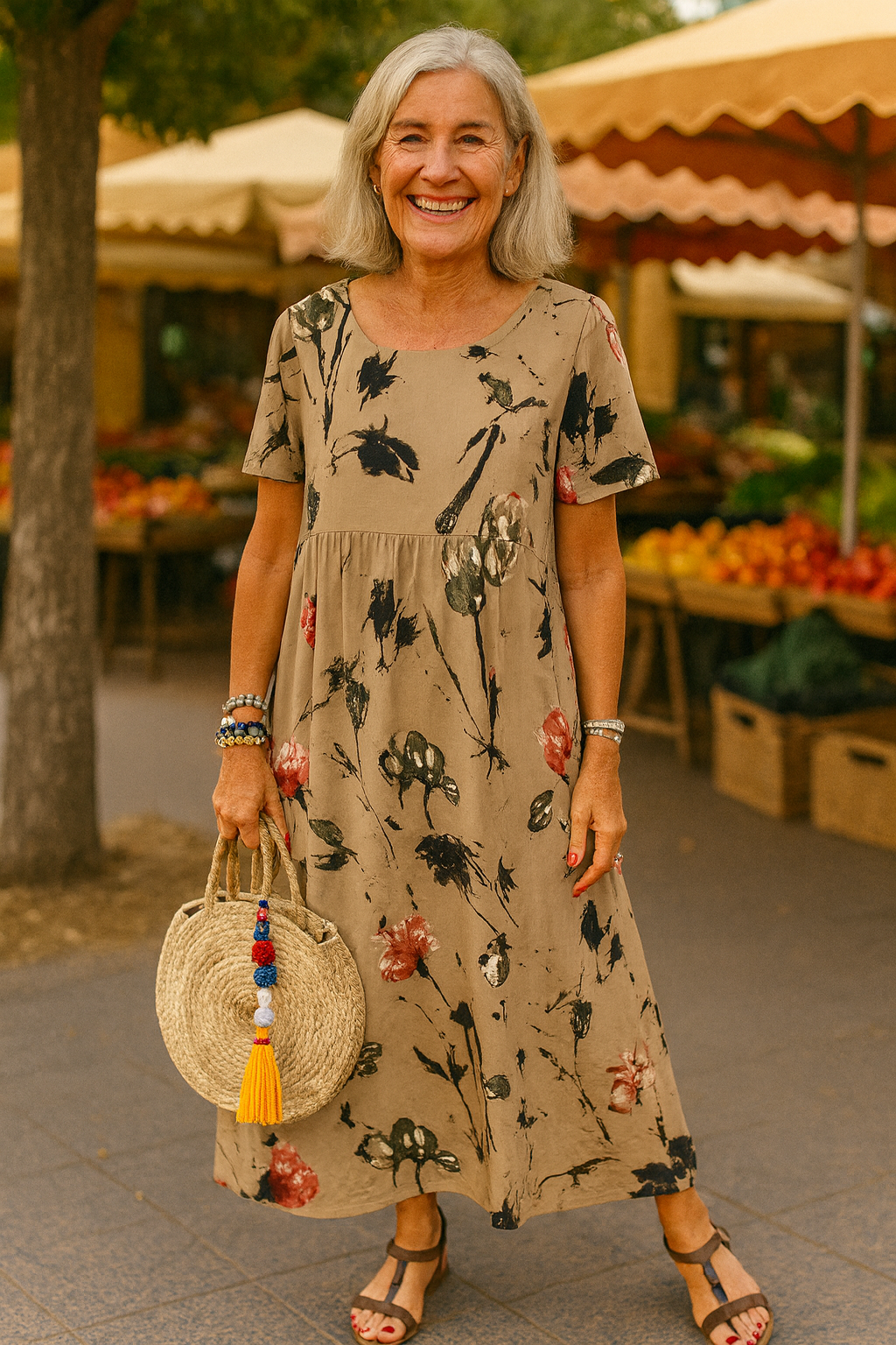 Lucie | Vintage Floral Maxi Dress | Light, Flattering & Effortlessly Elegant