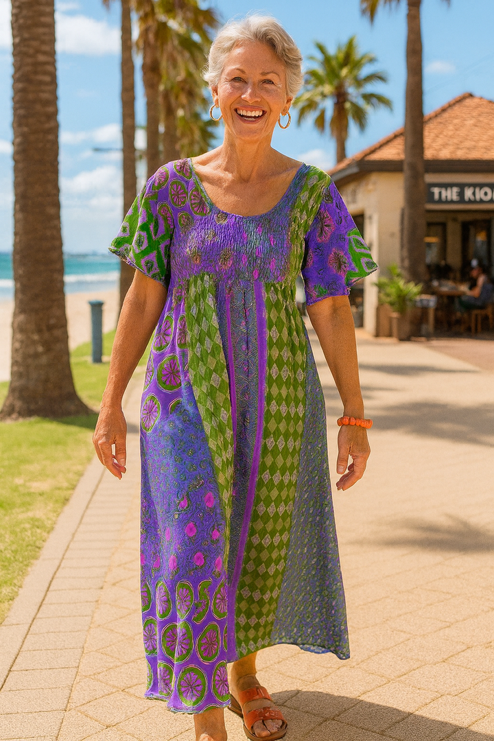 Althea | Comfort Maxi Dress | Flattering Ease for Every Day