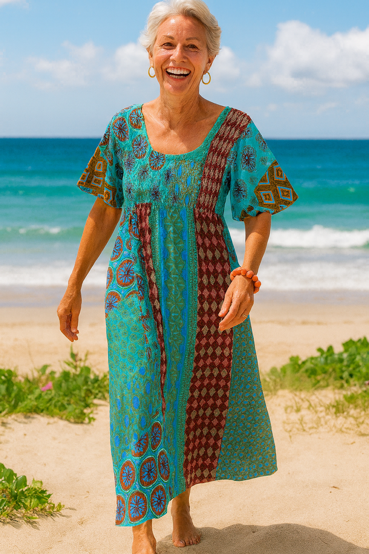 Althea | Comfort Maxi Dress | Flattering Ease for Every Day