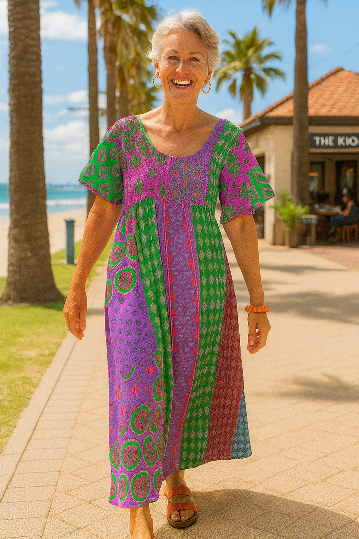 Althea | Comfort Maxi Dress | Flattering Ease for Every Day