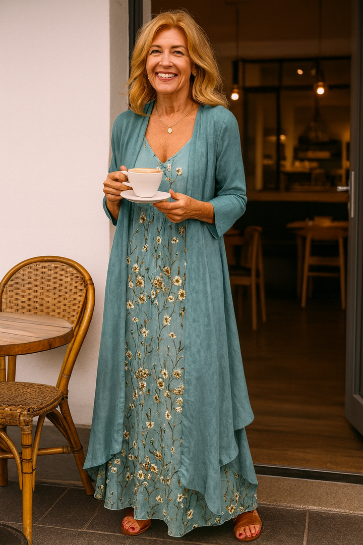 Mariselle | Elegant Two-Piece Maxi Set | Effortless Style, All-Day Comfort