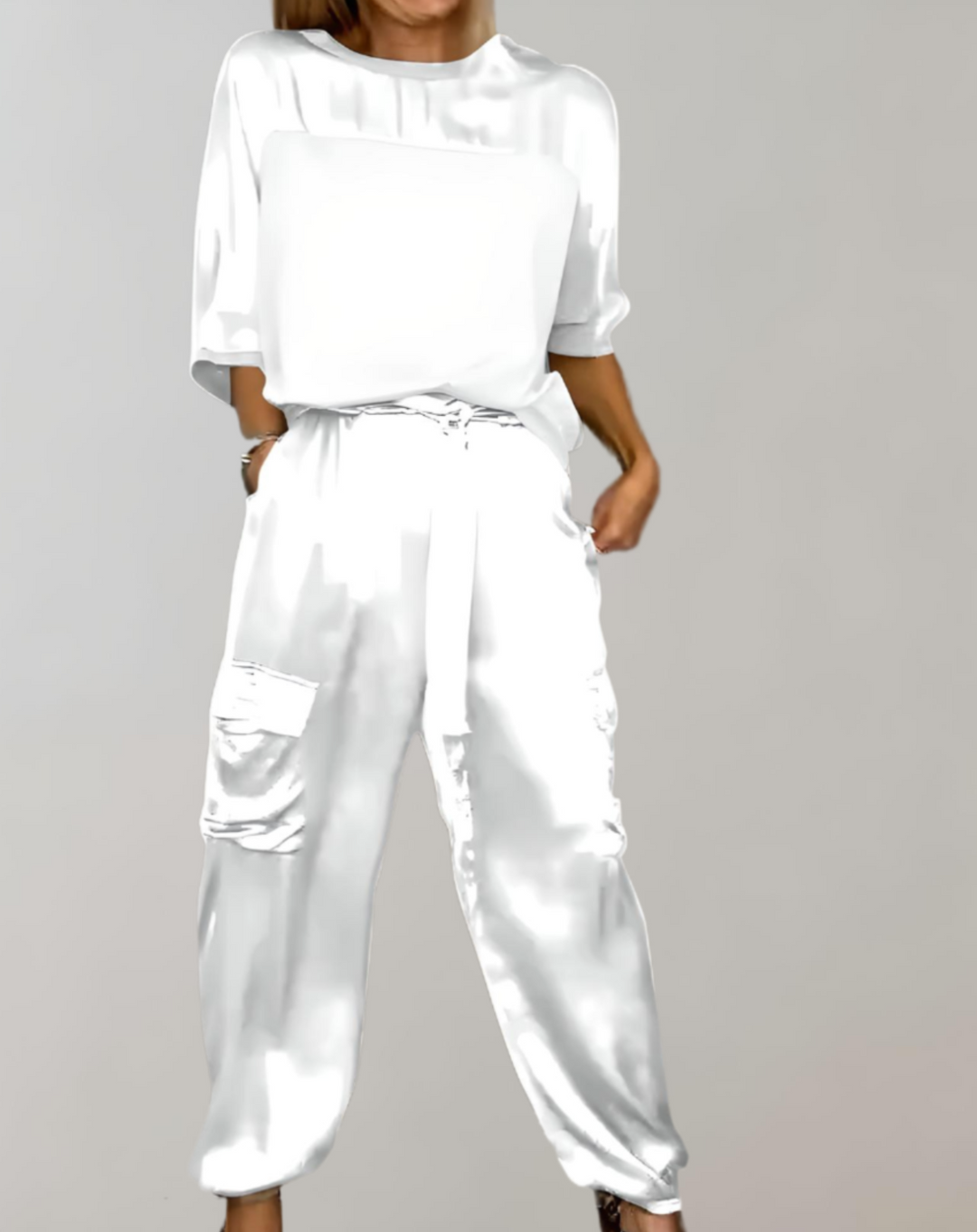 FINLEY | SILKY CARGO LOUNGE SET