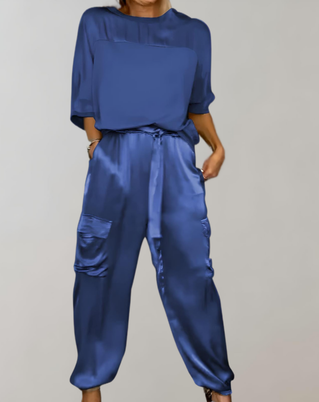 FINLEY | SILKY CARGO LOUNGE SET