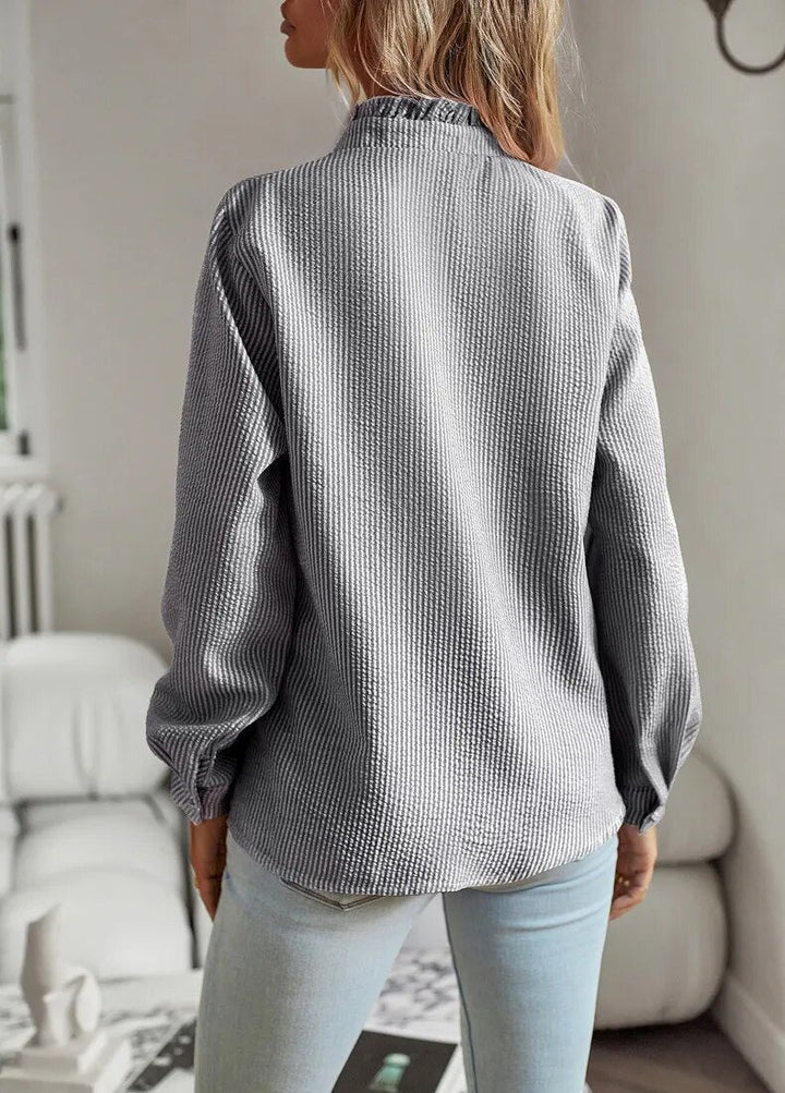 Marcelina | Elegant Polo Blouse