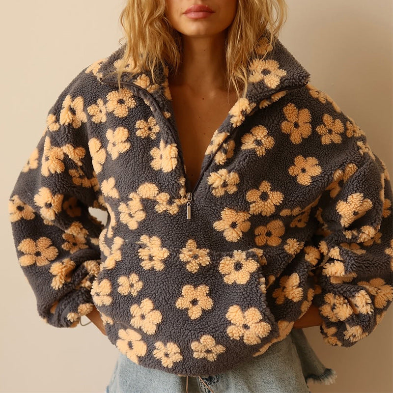 Emma™ | Trui met bloemenprint
