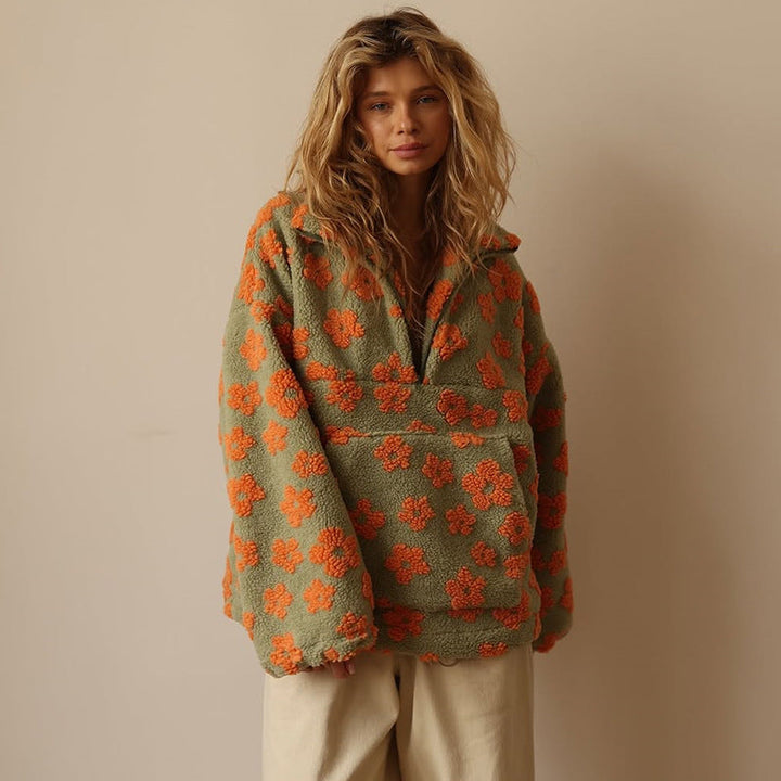 Emma™ | Trui met bloemenprint