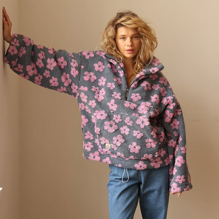 Emma™ | Trui met bloemenprint