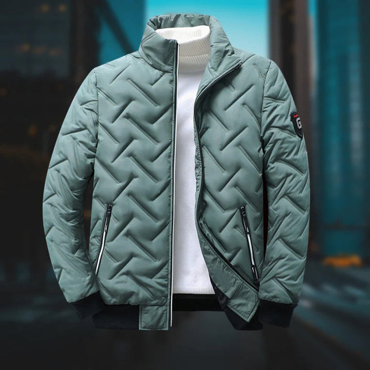 Dean | Quilted Zip Jacket